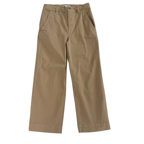 Madewell The Perfect Vintage Wide-Leg Pant in Desert Dune Size 26 - Picture 2 of 8